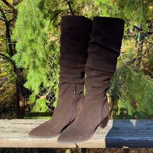 Blondo Waterproof Tallis Slouch Suede Tall Boots